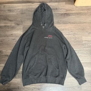 Park City Dark Gray Hoodie (Men’s Medium)